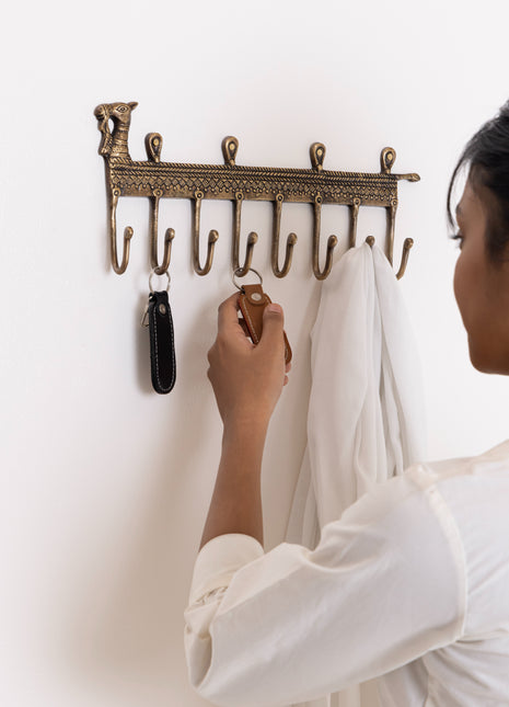 Brass Key Hook Camel - For Camel Lovers