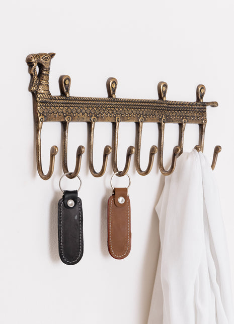 Brass Key Hook Camel - For Camel Lovers