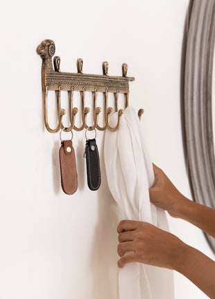 Brass Key Hook Sheep - For Sheep Lovers
