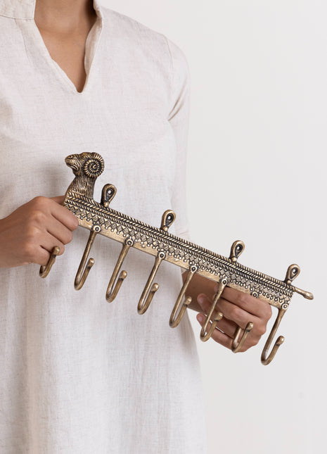 Brass Key Hook Sheep - For Sheep Lovers