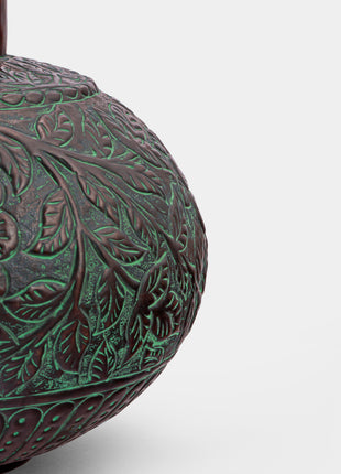 Castleton Engraved Brass Planter