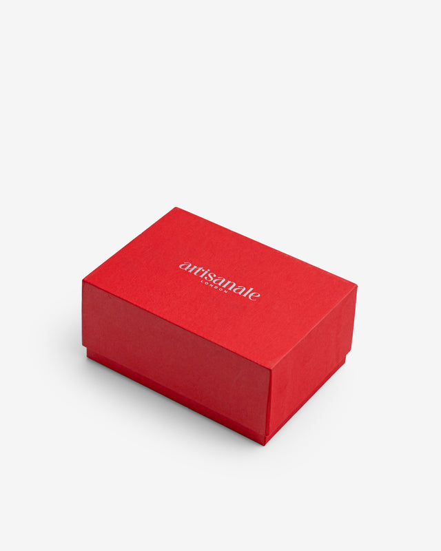 Brass Tealight Holder In Red