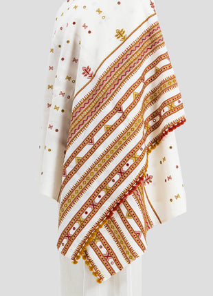 Paris Shawl In White