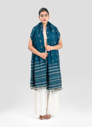 Mere Shawl In Blue