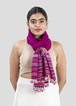 Gillingham Shawl In Burgundy