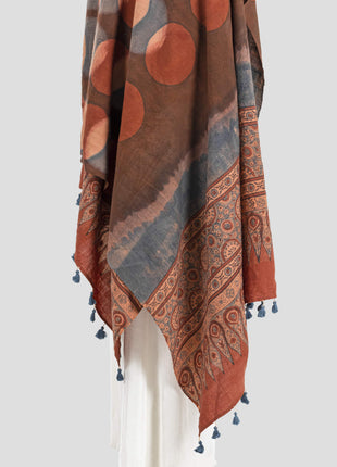 Cholet Shawl In Sandstone
