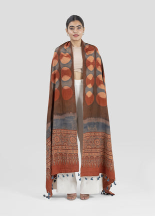 Cholet Shawl In Sandstone
