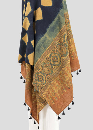 Barenton Shawl In Mustard Yellow
