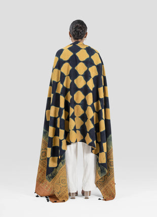 Barenton Shawl In Mustard Yellow