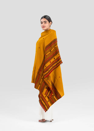 Roanne Shawl In Mustard