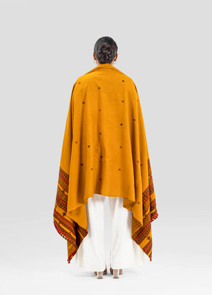 Roanne Shawl In Mustard