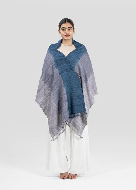 Lyon Shawl In Grey Shade