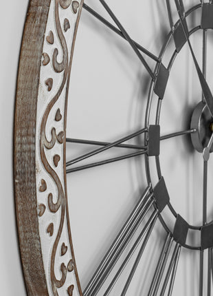 Cambridge Large Wall Clock 100CM Hearts