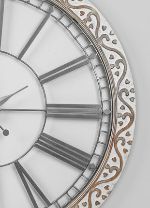 Oxford Large Wall Clock 100CM Hearts