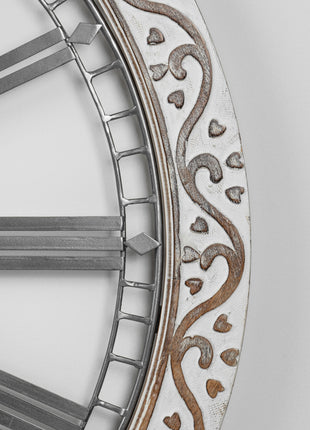 Oxford Large Wall Clock 100CM Hearts