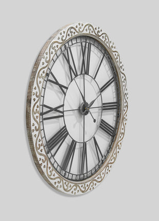 Oxford Large Wall Clock 100CM Hearts