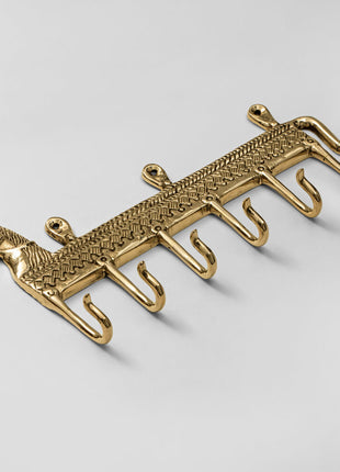 Brass Key Hook Horse