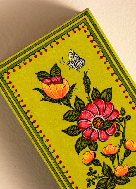 Pink Flower Jewelry Box Organizer