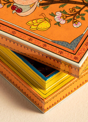Love Birds Jewelry Box Organizer