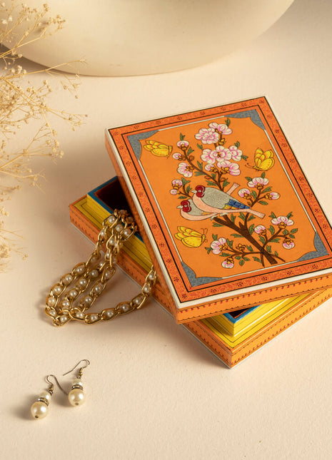 Love Birds Jewelry Box Organizer