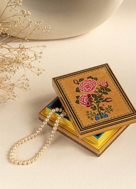 Red Rose Jewelry Box Organizer