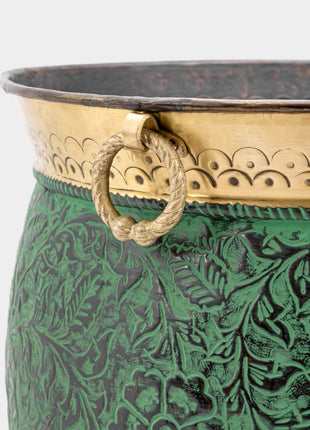 Oswestry (Extra Large) Engraved Brass Planter