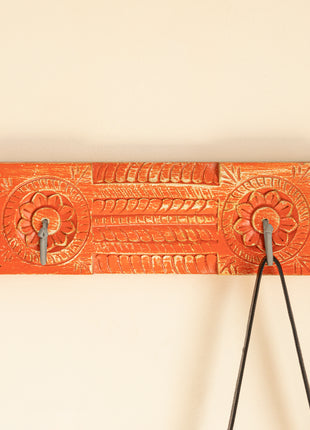 Jaipur Antique style Coat Hooks Orange