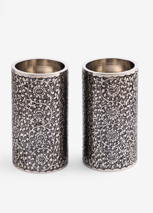 tealight candle holders made from solid brass