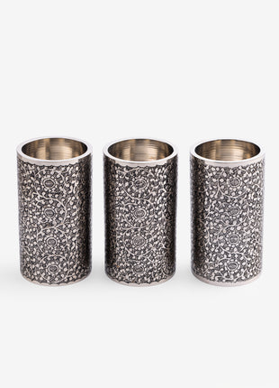 tealight candle holders made from solid brass