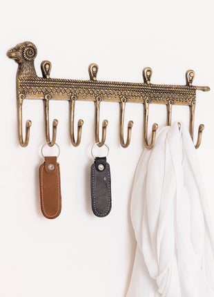 Brass Key Hook Sheep - For Sheep Lovers