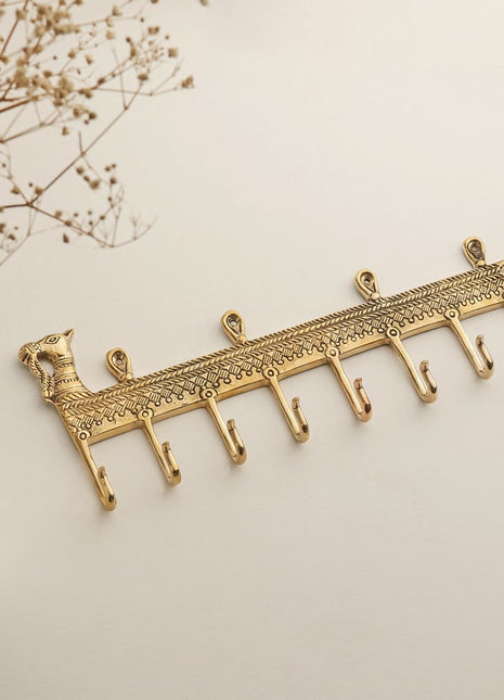 Brass Key Hook Camel