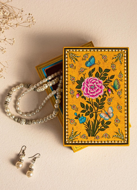 Valley Of Flowers Jewelry Storage Organizer