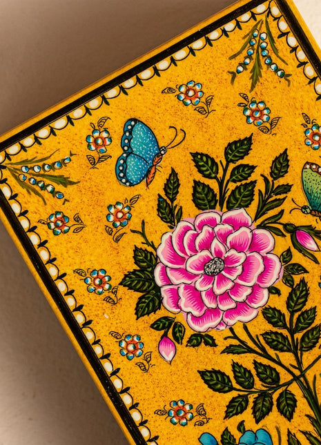 Valley Of Flowers Jewelry Storage Organizer